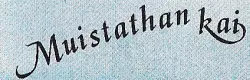 Muistathan Kai