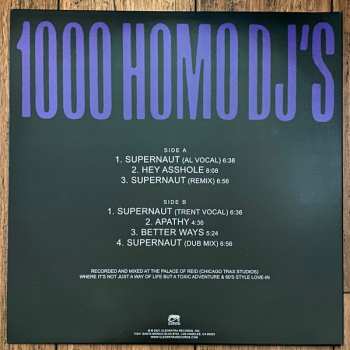 LP 1000 Homo DJs: Supernaut LTD | CLR