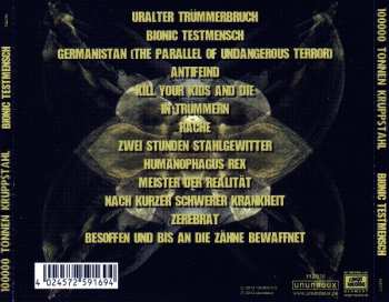 CD 100000 Tonnen Kruppstahl: Bionic Testmensch