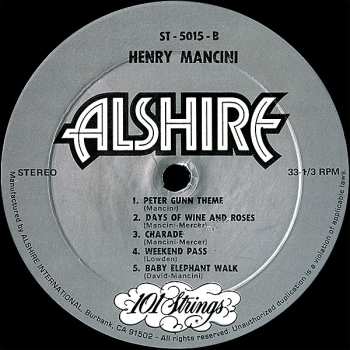 LP 101 Strings: The Sounds Of Henry Mancini