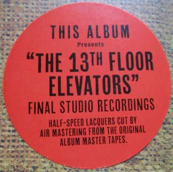 LP 13th Floor Elevators: Bull Of The Woods