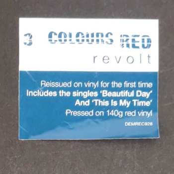 LP 3 Colours Red: Revolt CLR