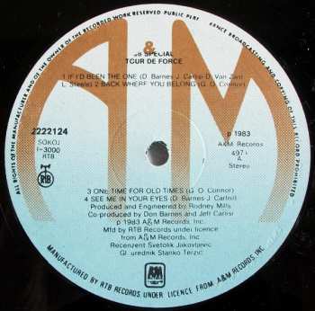 LP 38 Special: Tour De Force