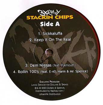 2LP 3X Krazy: Stackin Chips CLR