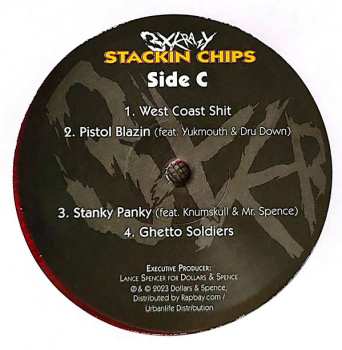 2LP 3X Krazy: Stackin Chips CLR