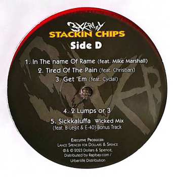 2LP 3X Krazy: Stackin Chips CLR