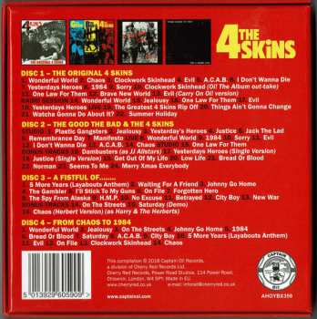 4CD/Box Set 4 Skins: The Albums