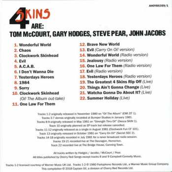 4CD/Box Set 4 Skins: The Albums