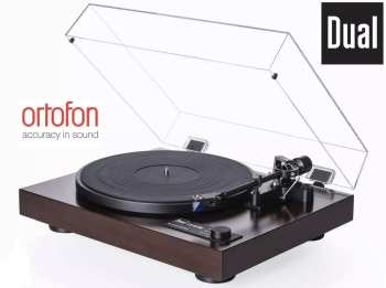 Audiotechnika DUAL CS 618Q High End Orech + Ortofon