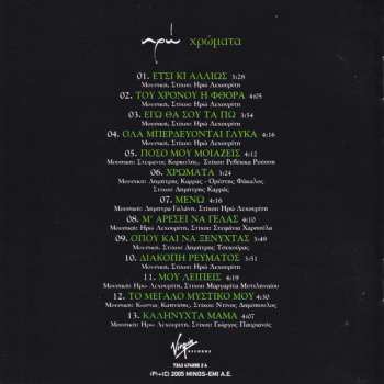 CD Ηρώ: Χρώματα