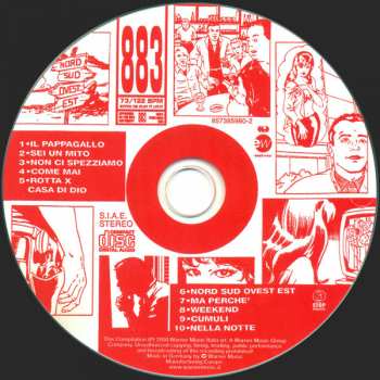 CD 883: Nord Sud Ovest Est (Edizione Straordinaria)