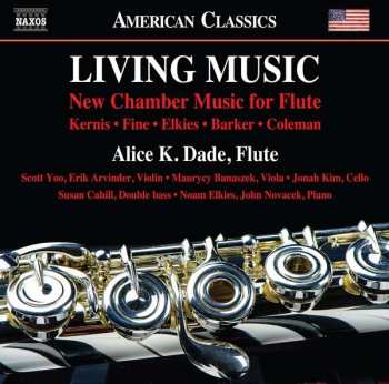 CD Aaron Jay Kernis: Living Music: New Chamber Music For Flute