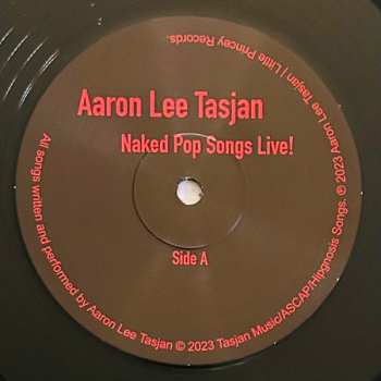 LP Aaron Lee Tasjan: Naked Pop Songs Live!