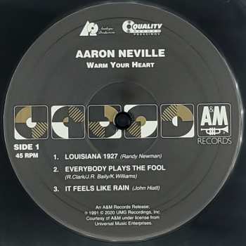 2LP Aaron Neville: Warm Your Heart LTD