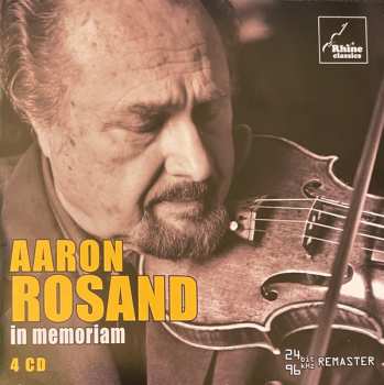 4CD/Box Set Aaron Rosand: In Memoriam