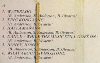 LP ABBA: ABBA (Björn, Benny, Agnetha & Frida)