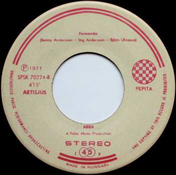 SP ABBA: Dancing Queen / Fernando
