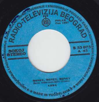 SP ABBA: Money, Money, Money / Crazy World