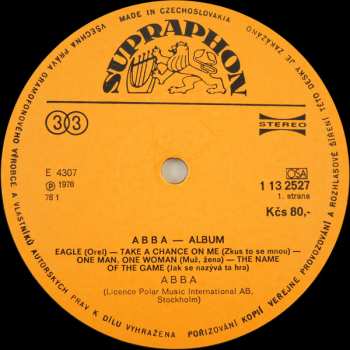 LP ABBA: The Album