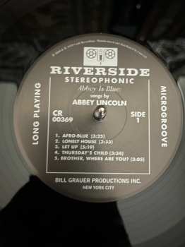 LP Abbey Lincoln: Abbey Is Blue