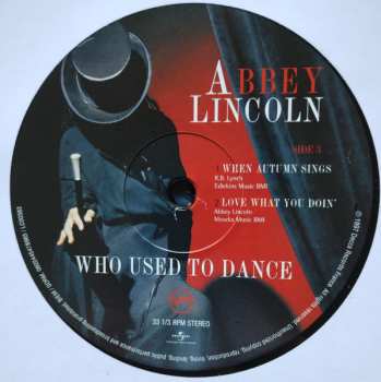 2LP Abbey Lincoln: Who Used To Dance LTD | CLR