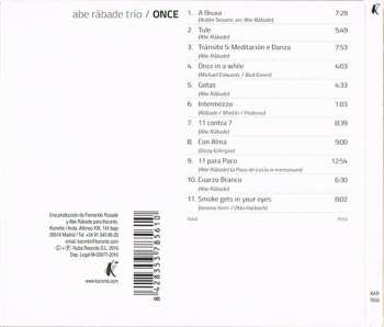 CD Abe Rábade Trío: Once