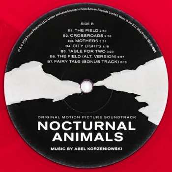 LP Abel Korzeniowski: Nocturnal Animals (Original Motion Picture Soundtrack) CLR | LTD