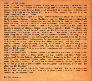 CD Abi Wallenstein's Spirit Of The Blues: Abi Wallenstein's Spirit Of The Blues