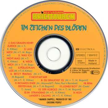 CD Abstürzende Brieftauben: Im Zeichen Des Blöden