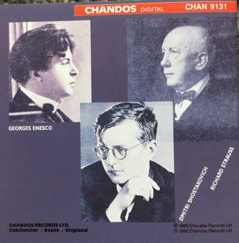 CD Academy Of St. Martin-in-the-Fields Chamber Ensemble: Enesco - Octet, Strauss - Sextet From Capriccio, Shostakovich - Two Pieces For String Orchestra