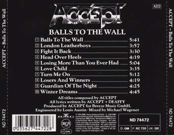 CD Accept: Balls To The Wall