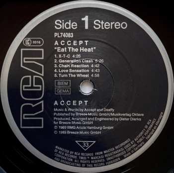 LP Accept: Eat The Heat