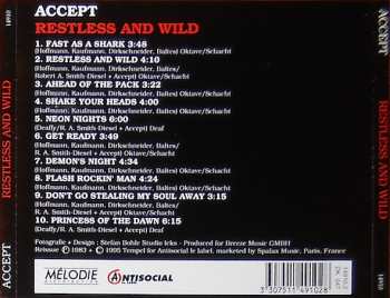 CD Accept: Restless And Wild