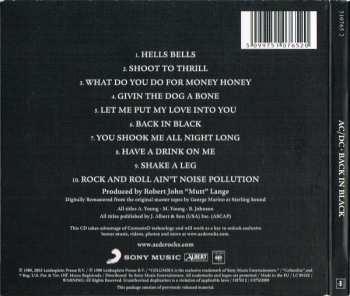 CD AC/DC: Back In Black DIGI
