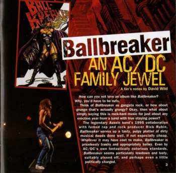 CD AC/DC: Ballbreaker DIGI