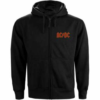 Merch AC/DC: Dámska mikina na zips Logo Ac/dc 