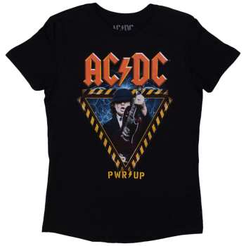 Merch AC/DC: Dámske Tričko Angus Triangle Prw-up Eu Tour '24