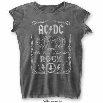 Merch AC/DC: Dámske Tričko Cannon Swig 