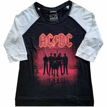 Merch AC/DC: Dámske Tričko Pwr-up Uk 