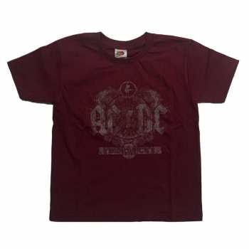 Merch AC/DC: Dětské Tričko Black Ice  3-4 roky