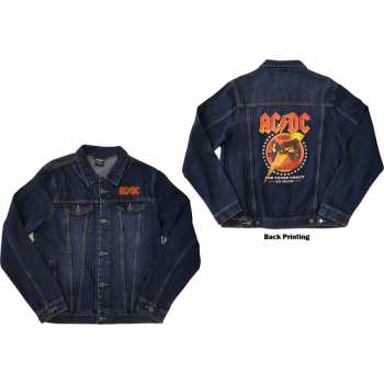 Merch AC/DC: Džínová Bunda About To Rock  S
