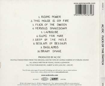 CD AC/DC: Flick Of The Switch DIGI