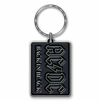 Merch AC/DC: Kľúčenka Back In Black 
