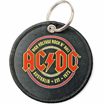 Merch AC/DC: Kľúčenka Est. 1973 