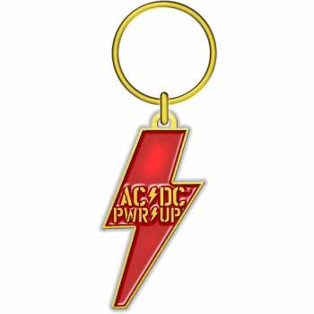 Merch AC/DC: Kľúčenka Pwr-up 