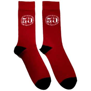 Merch AC/DC: Členkové ponožky 50th Logo Ac/dc