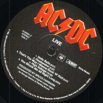 2LP AC/DC: Live