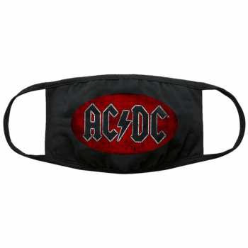 Merch AC/DC: Rúška Oval Logo Ac/dc Vintage