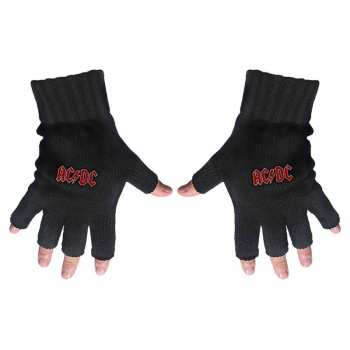 Merch AC/DC: Rukavice Classic Red Logo Ac/dc