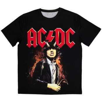Merch AC/DC: Ac/dc Unisex Sublimation T-shirt: Angus Highway To Hell (small) S